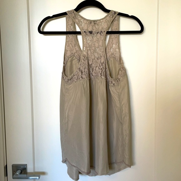 Wilfred Gray Lace Top - Picture 4 of 7